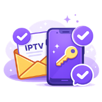 Receber acesso IPTV instantâneo